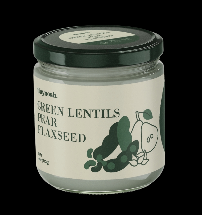 Green TinyNosh Jar
